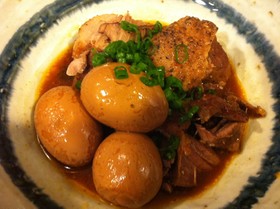 豚肩肉の味噌煮