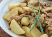 ホク！シャキ？長芋と豚肉の甘辛炒め