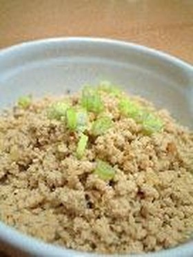 お肉と変わらない！高野豆腐のそぼろ