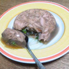 ツナとカイワレの和風寒天よせ ツナとカイワレの和風寒天よせ