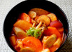 トマトと味噌の出会い～秋野菜のけんちん汁