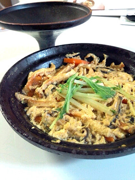 レンジ料理☆タニタ流豆腐のカレー風味丼