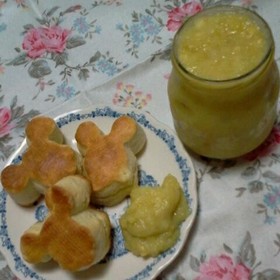 秋の味☆さつまいもと栗ハチミツジャム