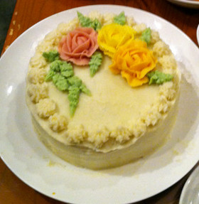 ケーキみたいなミートローフ♪