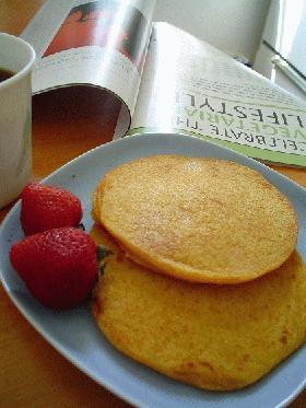 さつまいもと豆乳のパンケーキ◆Sweet Potato Pancakes