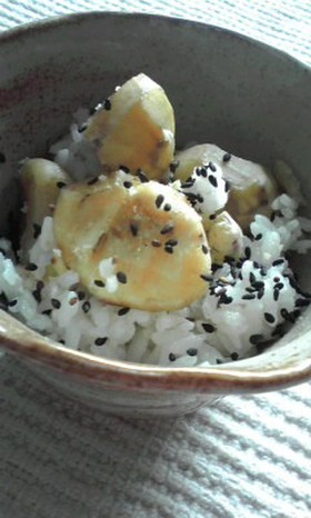 炊飯器におまかせ簡単☆栗ごはん