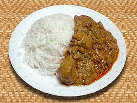 レンズ豆のレッドカレー