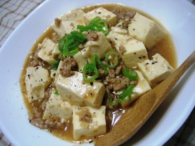 我が家のやさしい麻婆豆腐