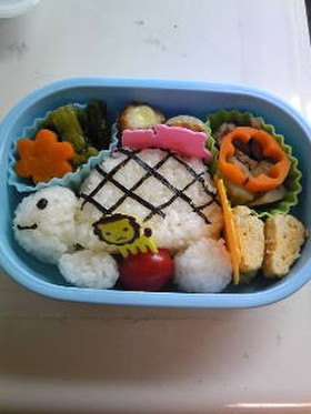 幼稚園のお弁当３３・かめさん