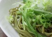 ﾂﾙﾂﾙ、ｼｬｷｼｬｷ☆ｻﾗﾀﾞ茶蕎麦