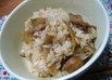 しっかり味でおいしい☆鶏ごぼうご飯