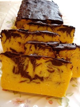 さつまいもチョコマーブルパウンドケーキ