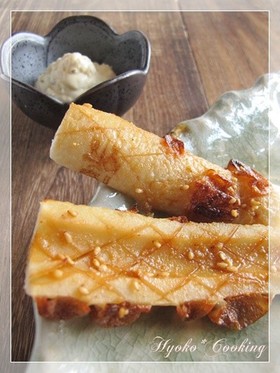 焼くだけ簡単、ちくわ南蛮