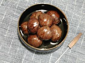 一子相伝☆栗の渋皮煮