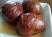 ★自画自賛★栗の渋皮煮★ブランデー入り