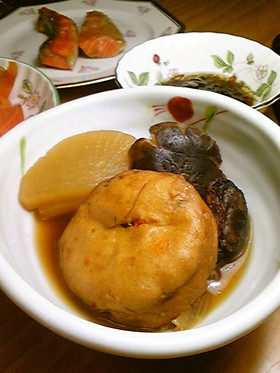 がんもどきと野菜煮