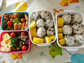 運動会のお弁当2011☆小学校編【初】