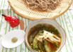 冷や熱★茄子蕎麦