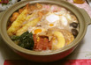 熱々の鍋焼きうどん
