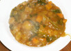 次男作★劇旨ほうれん草の入った野菜カレー