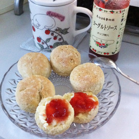 豆腐スコーン
