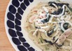ほうれん草のクリームパスタ