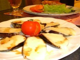 ナスのチーズ焼き