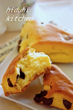 FPで簡単！チョコチャンクスコーン