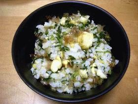 栗菜めし