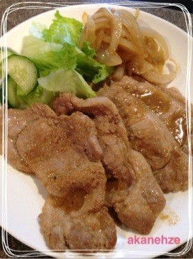 柔らか★豚肉の生姜焼き