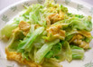 簡単☆キャベツと卵の炒め物