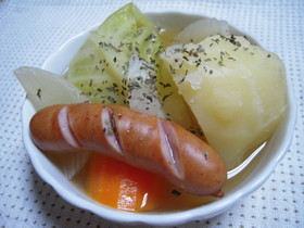 家にある野菜で☆簡単ポトフ