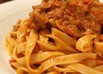 野菜ときのこのトマトクリームパスタ