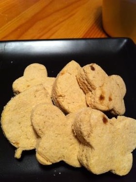 おからと豆乳の黒糖スコーン