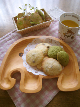 ざくざくドロップクッキー。