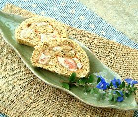 9月のお菓子 いちじくと紅茶のロールケーキ