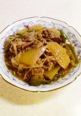 すき焼き風煮物