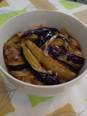 揚げなす丼?