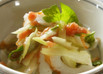 セロリとちくわのサラダ