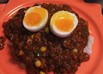 市販のルーでトマトのキーマカレー