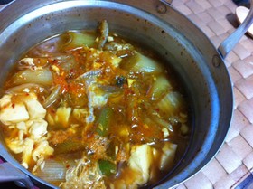 簡単★ヘルシーでお腹いっぱいスンドゥブ