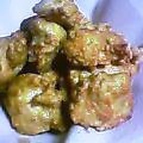 簡単ヘルシーに、むね肉のから揚げ！
