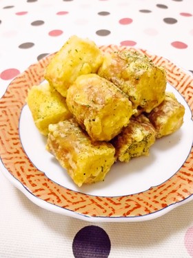 ✾チーズINちくわのカレー揚げ✾