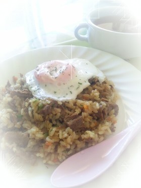カレー炒飯*アップルハニージンジャー