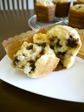 ホットケーキミックスdeあんこマフィン♪