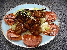 鶏肉の香味ダレかけ
