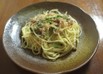 納豆パスタ　塩麹入