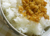 油揚げDEぱらぱら甘辛鶏そぼろ風ふりかけ