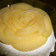 簡単桃缶レアチーズケーキ　型は紙皿使用