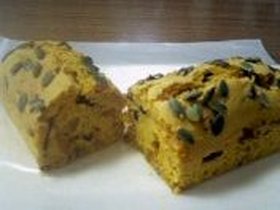 卵抜き☆パンプキン・パウンドケーキ